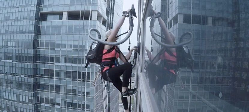 Escaladores urbanos transformam a cidade em relevo