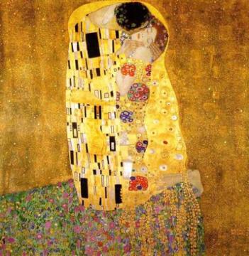 Gustav Klimt - The Kiss, 1907-1908 - The Österreichische Galerie Belvedere, Vienna, Austria